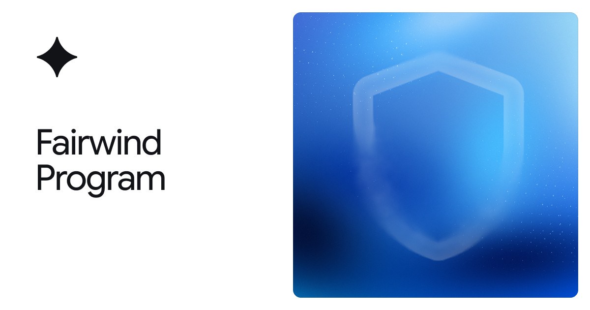 Fairwind Program graphic from Google DeepMind