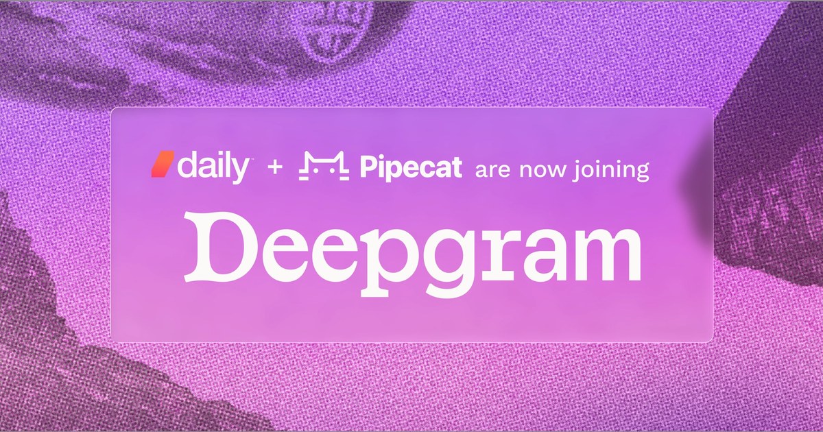 Deepgram and Daily join forces